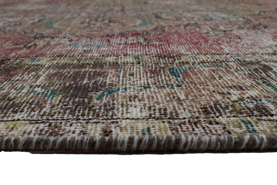 DISTRESSED Vintage Persian Rug, 190 x 282 cm