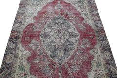 DISTRESSED Vintage Persian Rug, 181 x 285 cm