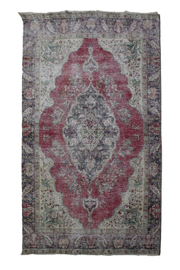 DISTRESSED Vintage Persian Rug, 181 x 285 cm