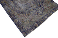 DISTRESSED Vintage Persian Rug, 194 x 268 cm