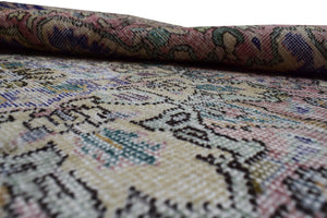 DISTRESSED Vintage Persian Rug, 194 x 268 cm