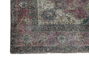 DISTRESSED Vintage Persian Rug, 238 x 320 cm