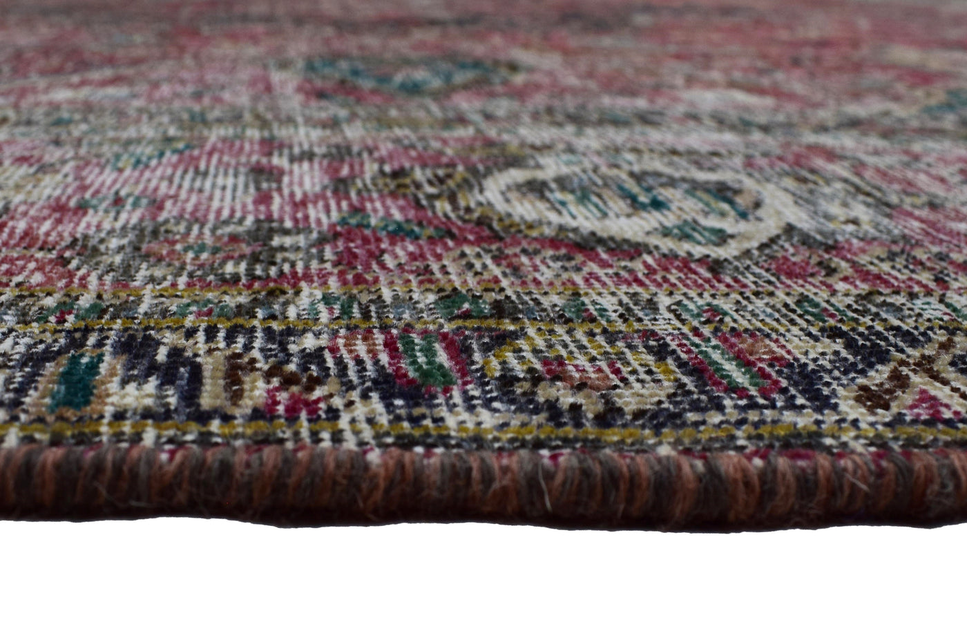 Vintage Distressed Persian Rug – Oatmeal Drift