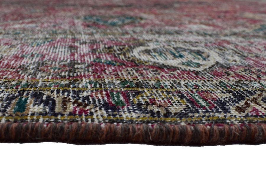 DISTRESSED Vintage Persian Rug, 238 x 320 cm
