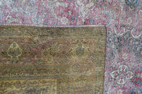 DISTRESSED Vintage Persian Rug, 238 x 320 cm