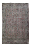 DISTRESSED Vintage Persian Rug, 217 x 277 cm