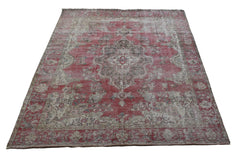 DISTRESSED Vintage Persian Rug, 223 x 300 cm