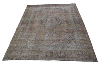 DISTRESSED Vintage Persian Rug, 248 x 320 cm