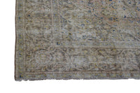 DISTRESSED Vintage Persian Rug, 248 x 320 cm