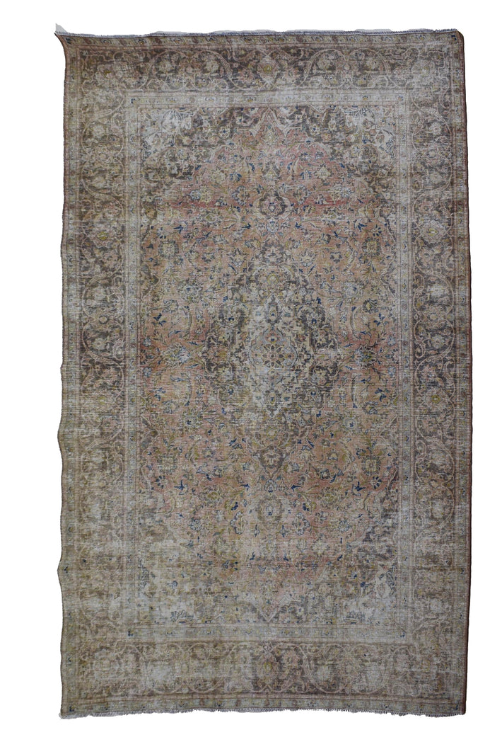 DISTRESSED Vintage Persian Rug, 248 x 320 cm (Clearance)
