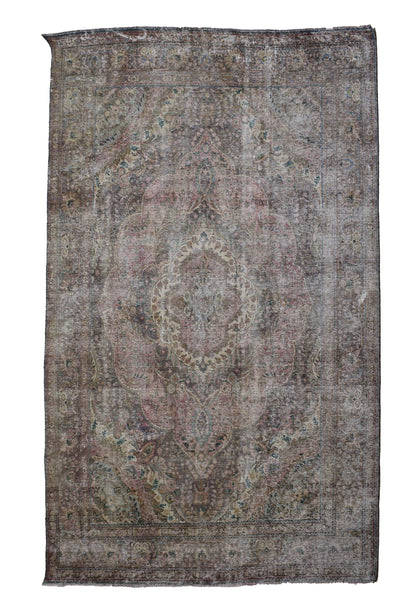 DISTRESSED Vintage Persian Rug, 244 x 330 cm