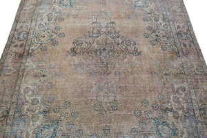 DISTRESSED Vintage Persian Rug, 250 x 315 cm