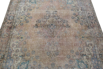 DISTRESSED Vintage Persian Rug, 250 x 315 cm