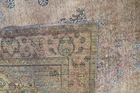 DISTRESSED Vintage Persian Rug, 250 x 315 cm