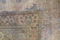 DISTRESSED Vintage Persian Rug, 250 x 315 cm