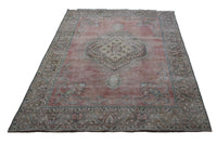 DISTRESSED Vintage Persian Rug, 237 x 343 cm