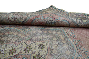 DISTRESSED Vintage Persian Rug, 237 x 343 cm