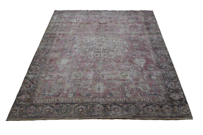 DISTRESSED Vintage Persian Rug, 231 x 327 cm