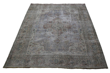 DISTRESSED Vintage Persian Rug, 240 x 317 cm