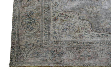 DISTRESSED Vintage Persian Rug, 240 x 317 cm