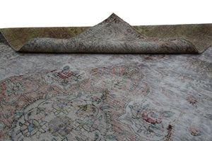 DISTRESSED Vintage Persian Rug, 240 x 317 cm