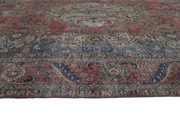 DISTRESSED Vintage Persian Rug, 245 x 336 cm (Clearance)