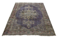 DISTRESSED Vintage Persian Rug, 235 x 333 cm