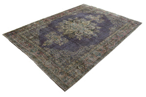 DISTRESSED Vintage Persian Rug, 235 x 333 cm
