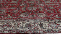 DISTRESSED Vintage Persian Rug, 229 x 322 cm