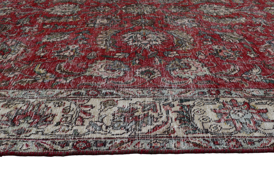 DISTRESSED Vintage Persian Rug, 229 x 322 cm