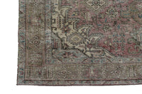 DISTRESSED Vintage Persian Rug, 213 x 290 cm