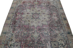 DISTRESSED Vintage Persian Rug, 188 x 302 cm