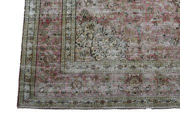 DISTRESSED Vintage Persian Rug, 280 x 380 cm