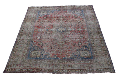 DISTRESSED Vintage Persian Rug, 192 x 282 cm