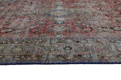 DISTRESSED Vintage Persian Rug, 192 x 282 cm