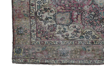 DISTRESSED Vintage Persian Rug, 194 x 304 cm