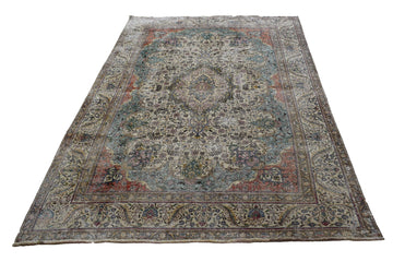 DISTRESSED Vintage Persian Rug, 230 x 348 cm