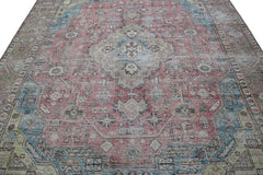 DISTRESSED Vintage Persian Rug, 297 x 372 cm