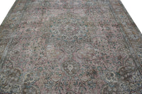 DISTRESSED Vintage Persian Rug, 290 x 378 cm