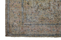 DISTRESSED Vintage Persian Rug, 292 x 370 cm