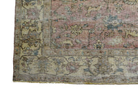 DISTRESSED Vintage Persian Rug, 298 x 380 cm