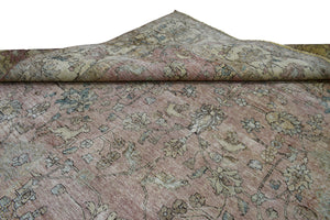 DISTRESSED Vintage Persian Rug, 298 x 380 cm