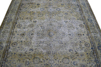 DISTRESSED Vintage Persian Rug, 285 x 373 cm