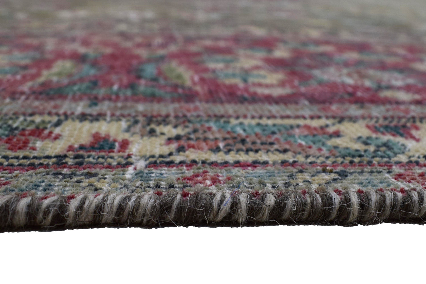 Vintage Distressed Persian Rug – Fawn Relic
