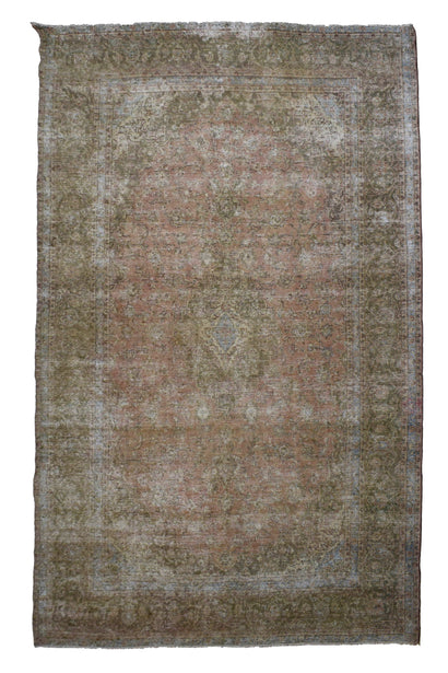 DISTRESSED Vintage Persian Rug, 295 x 400 cm