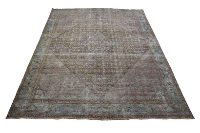DISTRESSED Vintage Persian Rug, 280 x 409 cm