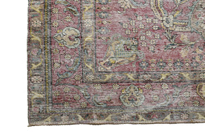 DISTRESSED Vintage Persian Rug, 195 x 284 cm