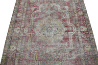 DISTRESSED Vintage Persian Rug, 195 x 284 cm