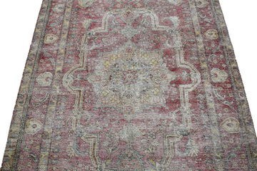 DISTRESSED Vintage Persian Rug, 195 x 284 cm