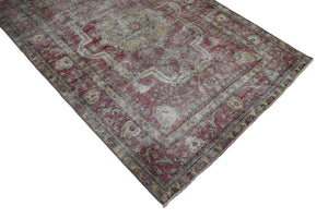 DISTRESSED Vintage Persian Rug, 195 x 284 cm